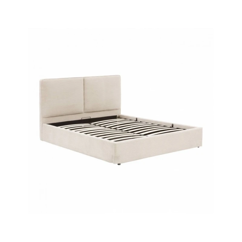 Atmosphera Κρεβάτια Wonta Storage Bed 160 X 200 Cm White 21 (374300007)