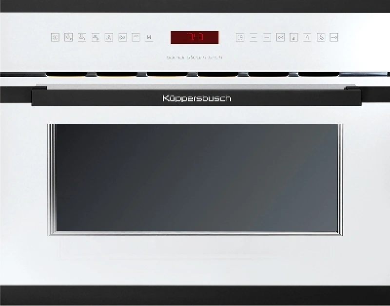 Kuppersbusch  EKDG 6550.0 W5 Black Velvet 45 cm Compact Φούρνος Ατμού Άνω Πάγκου