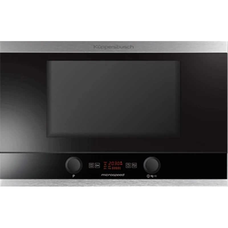 Kuppersbusch EMWGR 3260.0 J1 Stainless Steel Φούρνος Μικροκυμάτων με Μεντεσέ Πόρτας Δεξιά