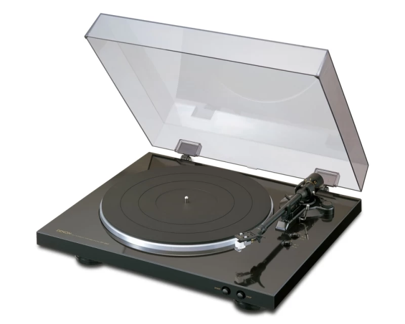 Denon DP-300F BL Black Πικάπ