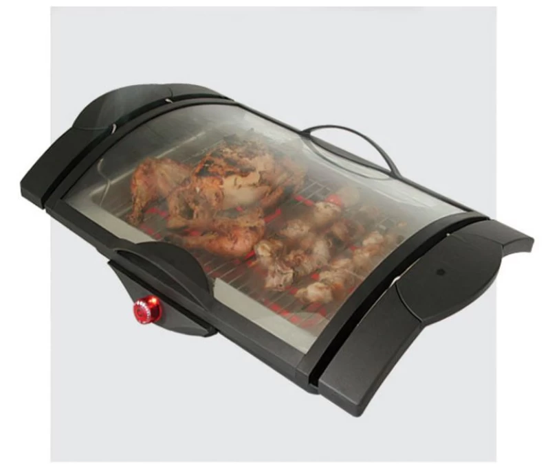 Serton DF 620 Ηλεκτρικό Μπάρμπεκιου με Κρύσταλλο Καπάκι