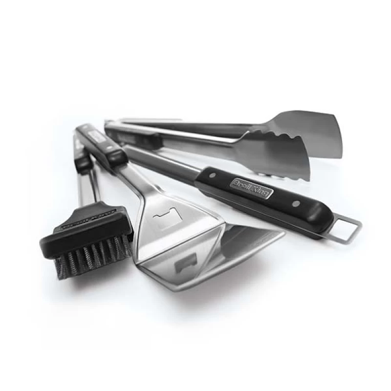 Broil King 64004 Σετ 4 τεμ. Inox (λαβίδα, σπάτουλα, βούρτσα, πινέλο)       