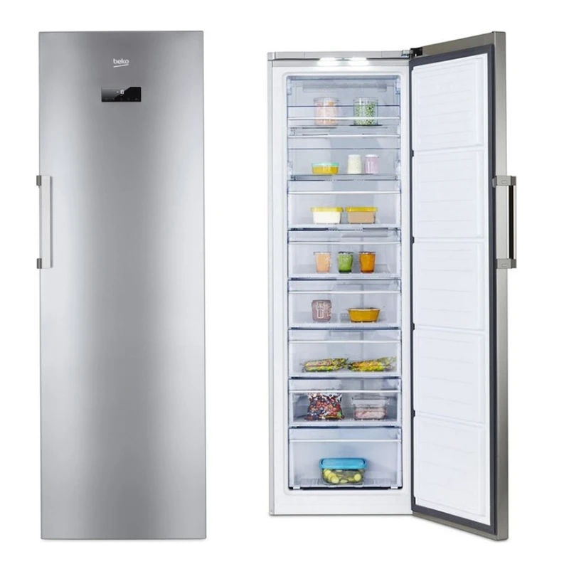Beko RFNE 312E33 X Κάθετος Καταψύκτης