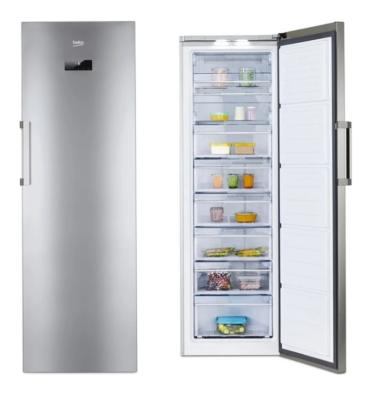 Beko RFNE 312E33 X Κάθετος Καταψύκτης